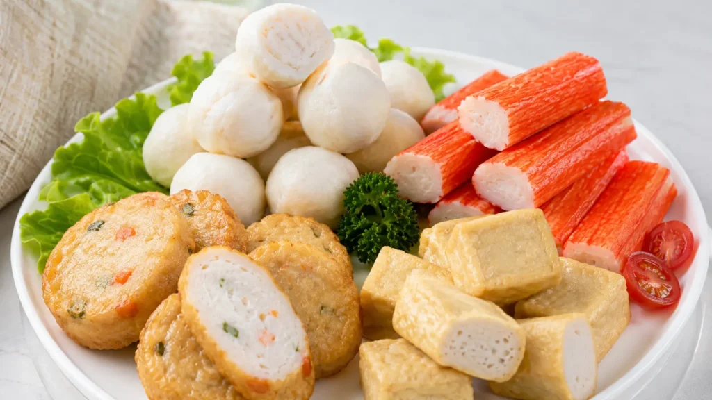 curdlan powder application for Surimi and Seafood Products